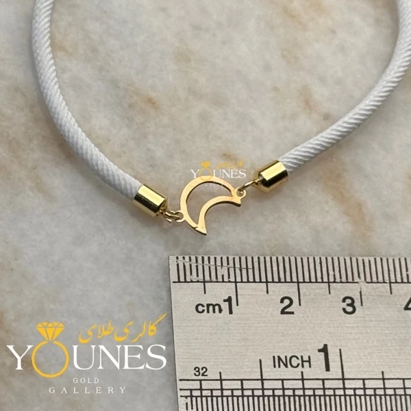 دستبند ماه طلا لیزری